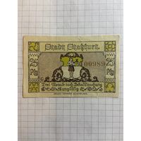 25 пфеннингов (нотгельды) г. Германия.