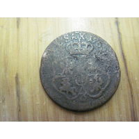 Грош 1755 г. с рубля!