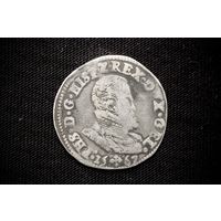 1/4 талера 1567 г. Испания, Филипп II. Кабинетная патина!