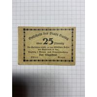 Нотгельд 25 пфеннигов 1921 год. -2712