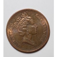 Гибралтар, 2 пенса, 1989 год