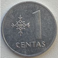 Литва 1 цент 1991 г.