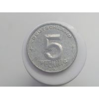 5 пфеннигов ГДР 1950 года лот 42