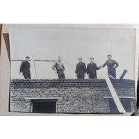 Стройка бани 1966 г