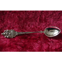 Ложка с серебрением сувенирная коллекционная  В4