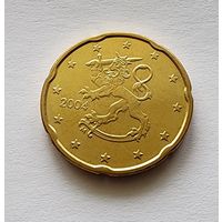 Финляндия 20 евроцентов, 2004  UNC