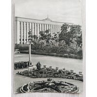 Открытка.024. Дом ЦК КПБ. Минск. 1953.БССР.