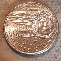 25 центов (квотер) 2023 США Американские женщины Эдит Канакаоле
