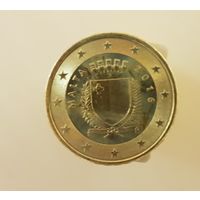 Мальта 10 евроцентов 2016 UNC из ролла