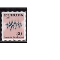 Германия(ФРГ)-1972,(Мих.717), ** , ЕВРОПА