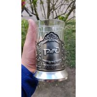 ПОДСТАКАННИК РЖД  МЕЛЬХИОР КОЛЬЧУГИНО ОРИГИНАЛ СТАКАН В ПОДАРОК . Распродажа Коллекции !!! . Экспресс  Аукцион  с рубля без МПЦ и прочего 3 ДНЯ  .Много лотов в продаже .