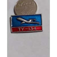Значок " Ту-134 "