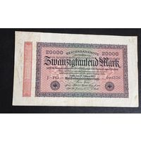 20000 марок 1923