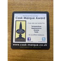 Подставка под пиво Cask Marque /Великобритания/