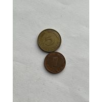 2 монеты ФРГ