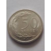 Польша 50 грош 2022 г.