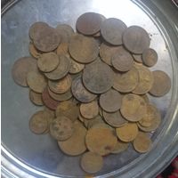 94 штуки ранний СССР монеты все до 61г