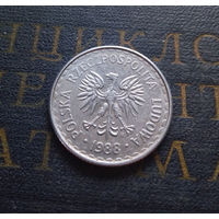 1 злотый 1988 Польша #04 XF