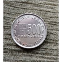 Werty71 Венесуэла 500 боливаров 2004