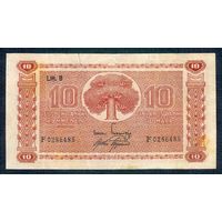 Финляндия, 10 марок 1945 год.