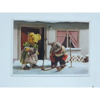 Германия открытка 1950-е  10х15 см