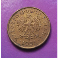 5 грошей 1991 Польша #05