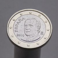 Испания 1 евро 2010 ( 2-й тип )