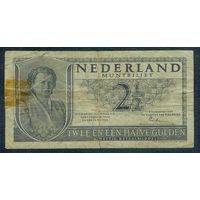 Нидерланды 2,5 гульдена 1949 год, номер 00080