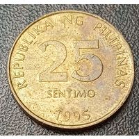 Филиппины 25 сентимо, 1995     ( 1-1-2 )