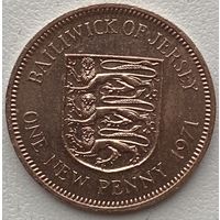 Джерси 1 пенни 1971 г. Цена за 1 шт.