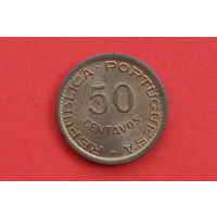 Ангола 50 сентаво 1957 с 1 руб