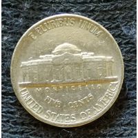 США 5 центов 1984 год, "Jefferson Nickel"(2006-2025), "Р" , KM# A192