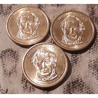1 доллар 2009 США  12й президент ЗахариТайлер