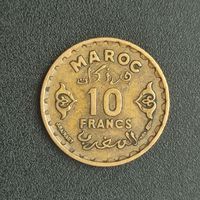 Марокко 10 франков 1952 г.