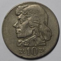 Польша, 10 злотых, А.Б. Костюшко, 1970 год
