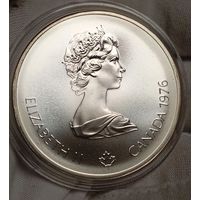 10 дол 1976 (1,5 унц. великолепного серебра), Канада "Олимпийский стадион", небольшой тираж!