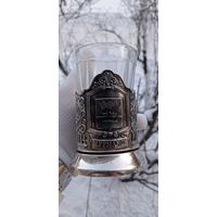 ПОДСТАКАННИК  МУРМАНСК МЕЛЬХИОР  КОЛЬЧУГИНО ОРИГИНАЛ СТАКАН В ПОДАРОК .  Распродажа Коллекции !!! . Экспресс  Аукцион  с рубля без МПЦ и прочего 3 ДНЯ  .Много лотов в продаже .