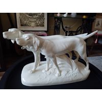Статуэтка фигура Охотничьи собаки Royal Dux / Роял Дукс Германия