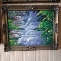 Картина в рамке. масло.