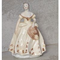 Coalport Англия статуэтка барышня