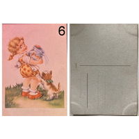 Немецкая открытка 50х годов. Дети.