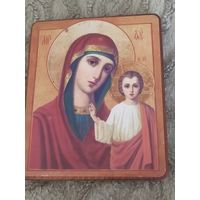 Икона Богородица с младенцем 12/12