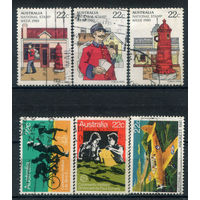 Австралия - 1980г. - марки года - 6 марок - гашёные. #3-WB-89-KS-2