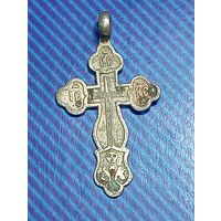 Крестик серебро до 1917 года .  АБГ 84