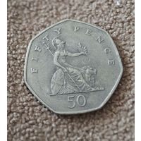 Великобритания 50 пенсов, 1997