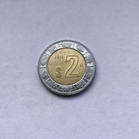2 песо 2011 Мексика