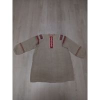 Сорочка домотканая,  старинная  льняная