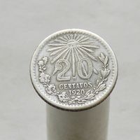 Мексика 20 сентаво 1920