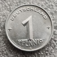 Германия - ГДР 1 пфенниг  1950 г.