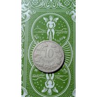 Люксембург 10 сантимов 1901